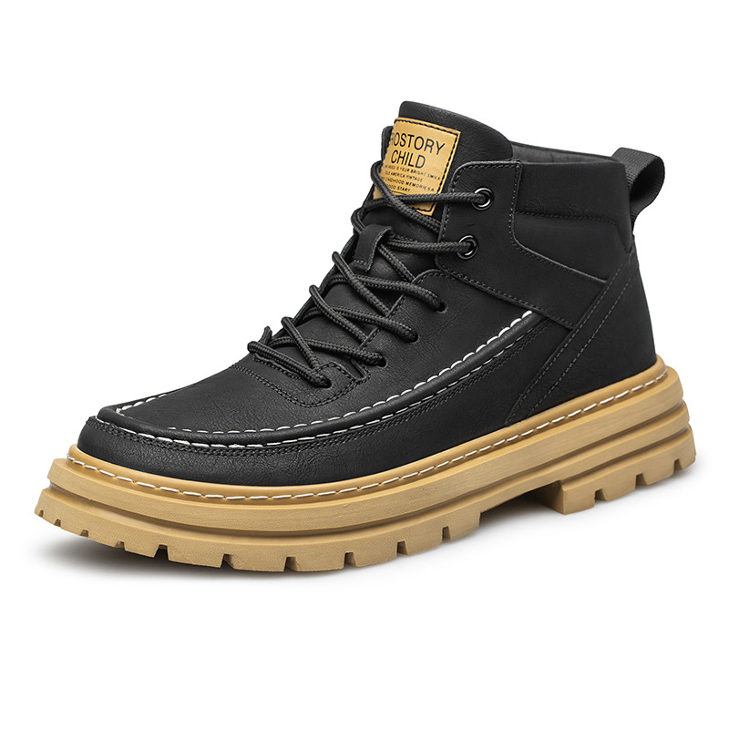 Men's High-top Martin Outdoor Workwear Boots foto 5