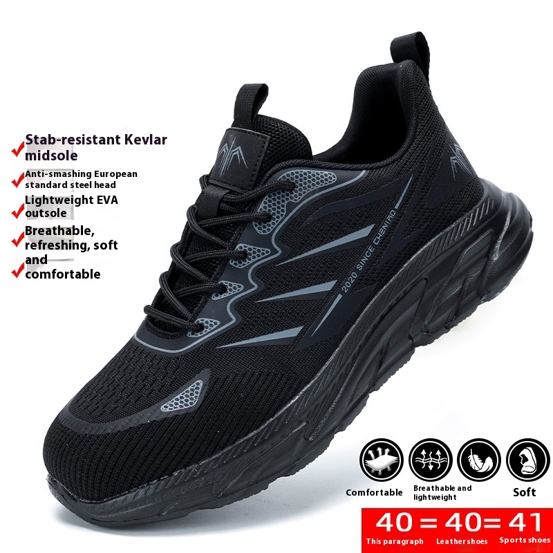 Steel Plate Lightweight Welder Safety Shoes foto 4