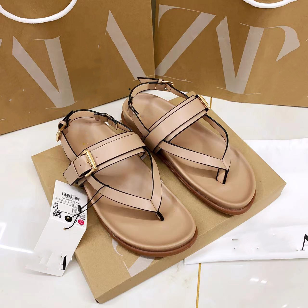 Chunky-soled Comfortable All-match Casual Sandals foto 5