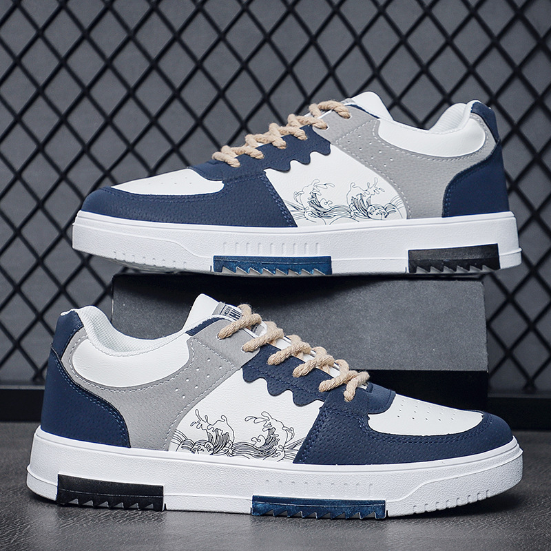 Men's Trendy All-Match Platform Sports Casual Borad Shoes foto 3