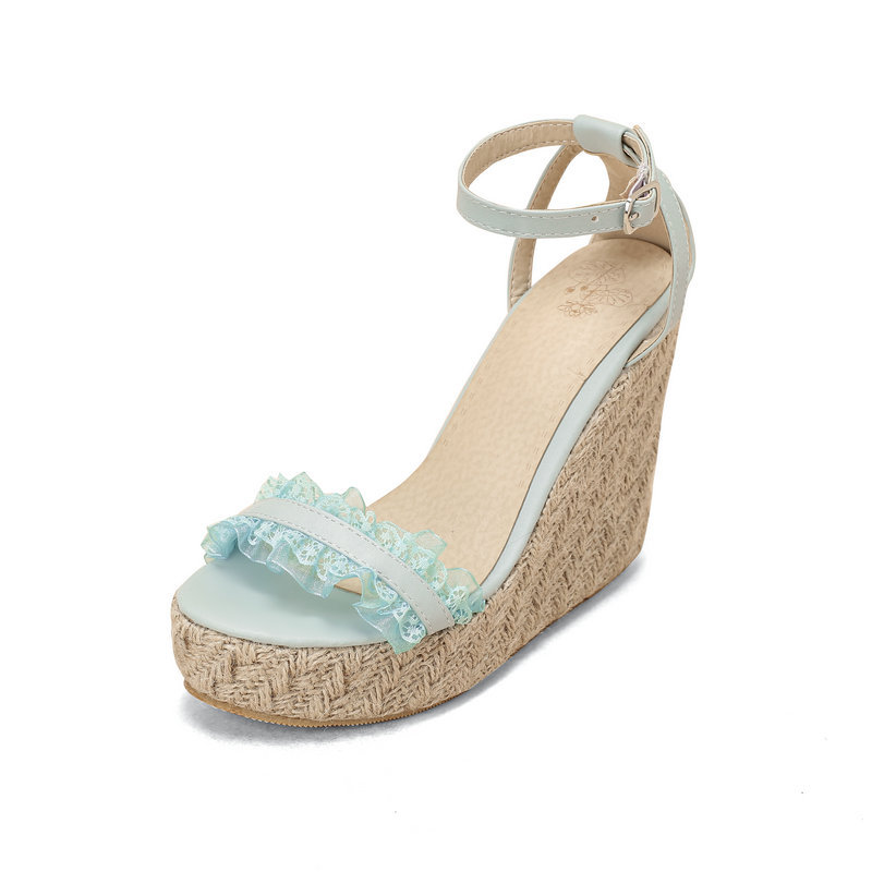 Wedge-heeled Women's Bohemian-style Sandals foto 2