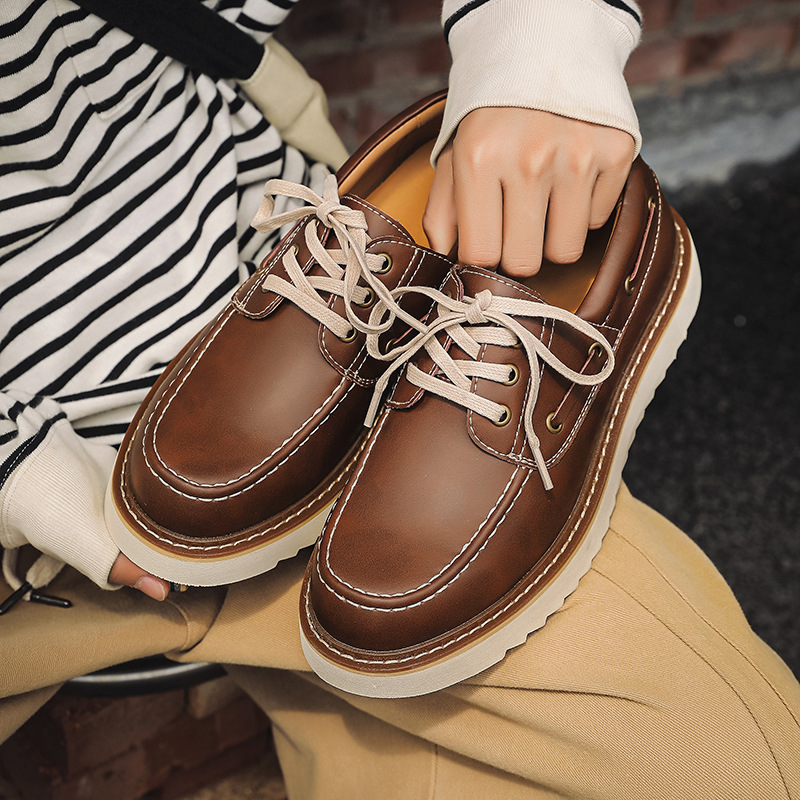 Men's Retro Casual Fashion Marker Shoes foto 4