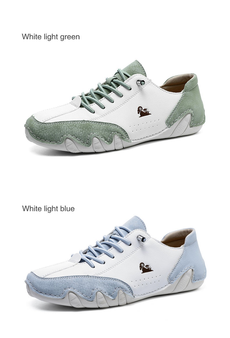 Fashion Colorblock Couple Unisex Low-top Men's Casual Shoes foto 5