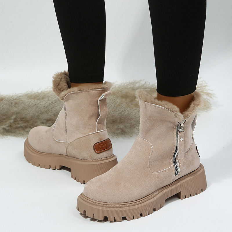 Snow Boots Velvet Warm Cotton Shoes Plus Size foto 3