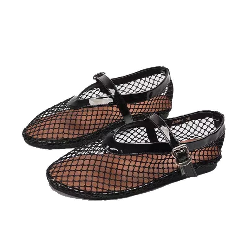 Womens Mesh Hollow-Out Breathable All-Match Pumps foto 3
