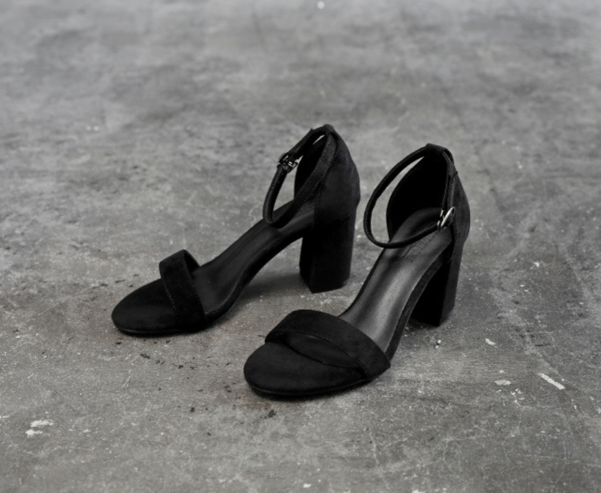 Chunky Heel Ankle-strap Plus Size Plus-sized Women's Shoes foto 3