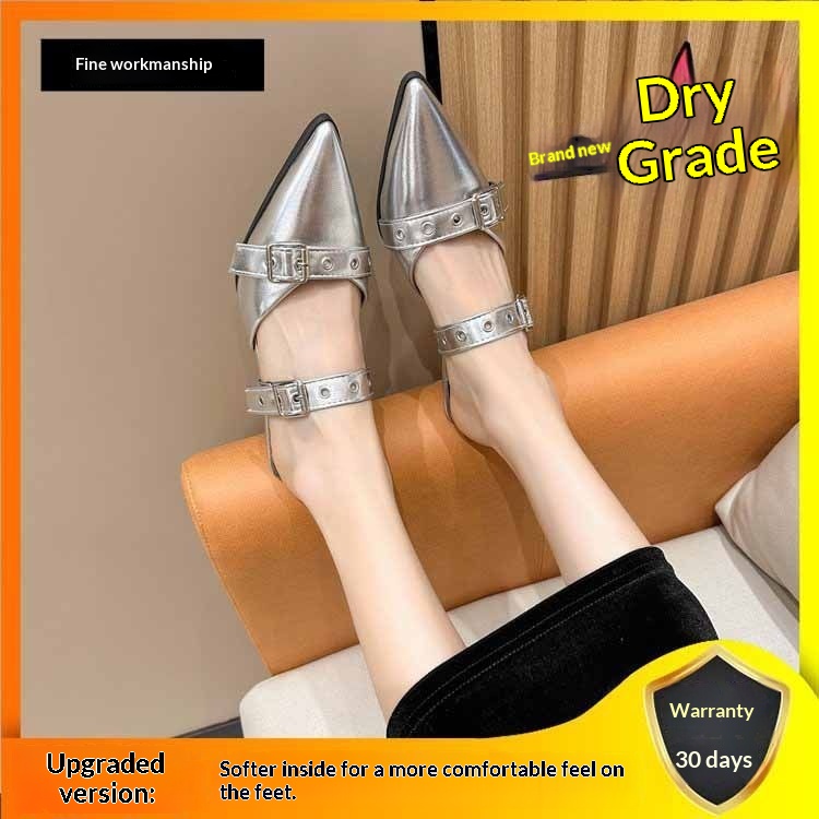 Women's Summer High-Heel Rubber All-Match Shoes