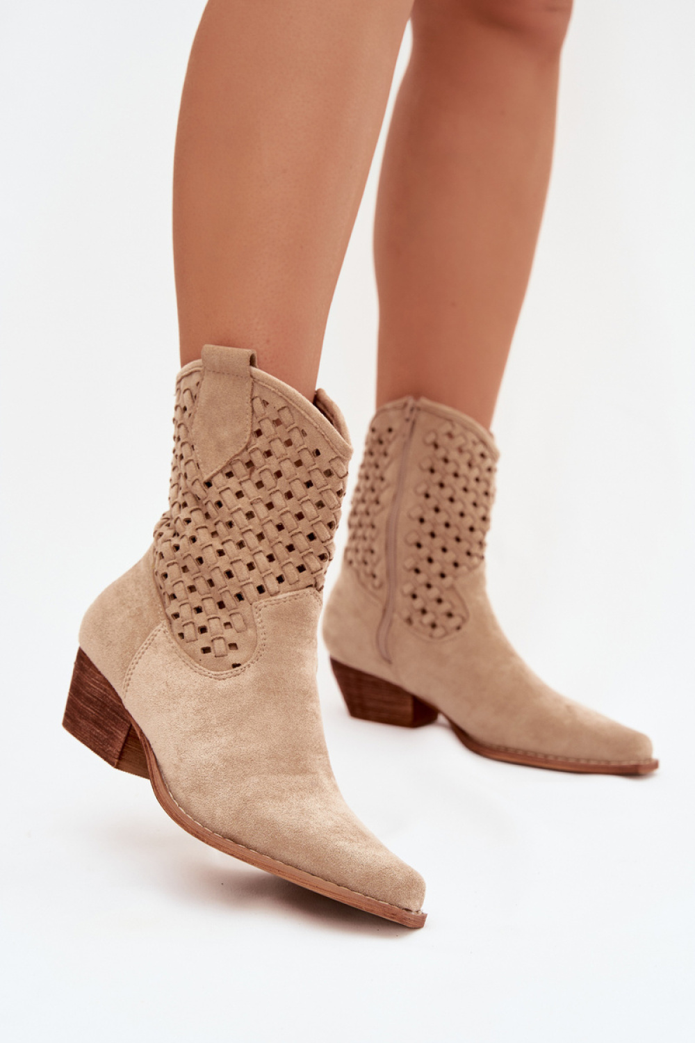Laarsjes met hoge hak Step in style
