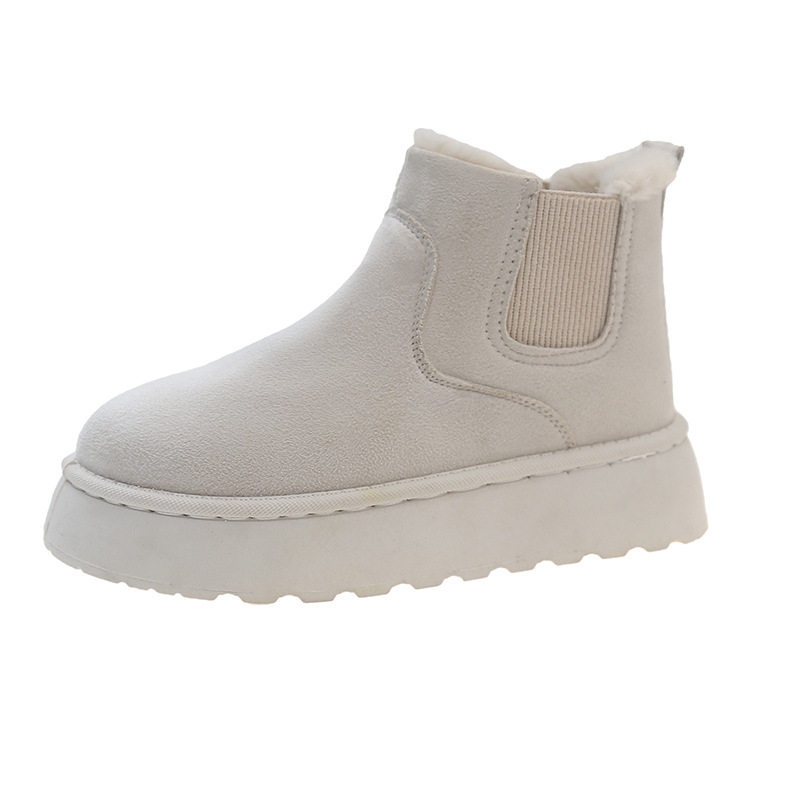 Thickened Snug-fitting Thermal Bread Cotton Boots foto 4