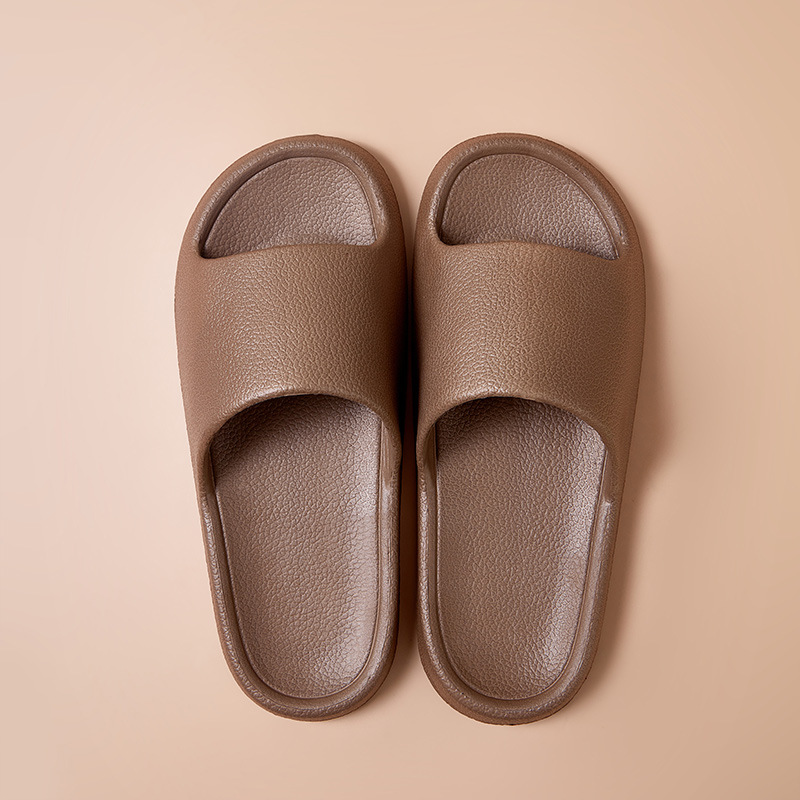 EVA Women's Summer Leather Slippers Hollow Out foto 5