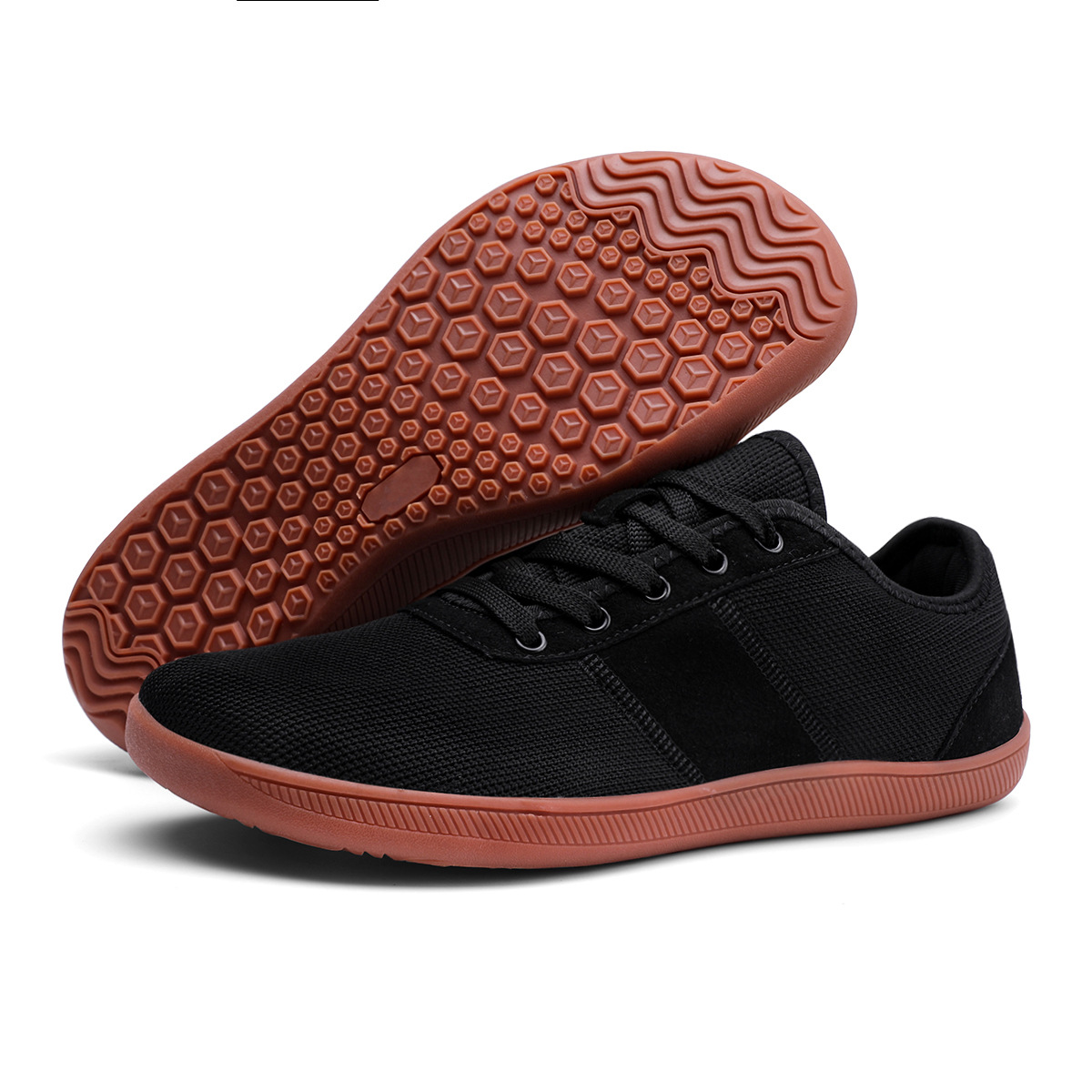 Men's Flying Woven Slip-on Walking Shoes Casual Sneaker foto 3
