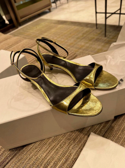 Kitten Heels With A Strappy Sandal Outerwear Stiletto Open-toe High-heeled Roman Sandals