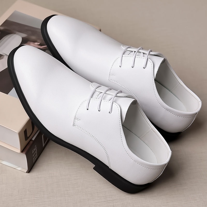 Men's Fashionable Casual Business Leather Shoes With Soft Soles foto 4