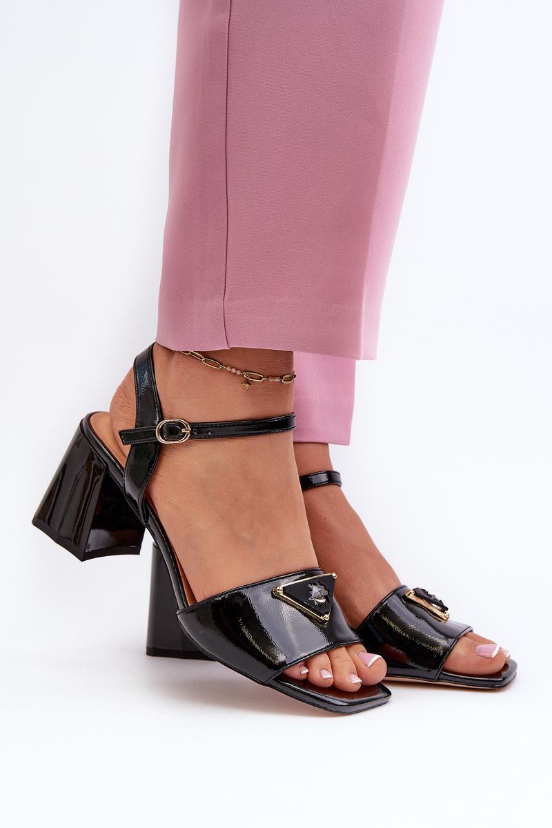 Sandalen op hak Step in style