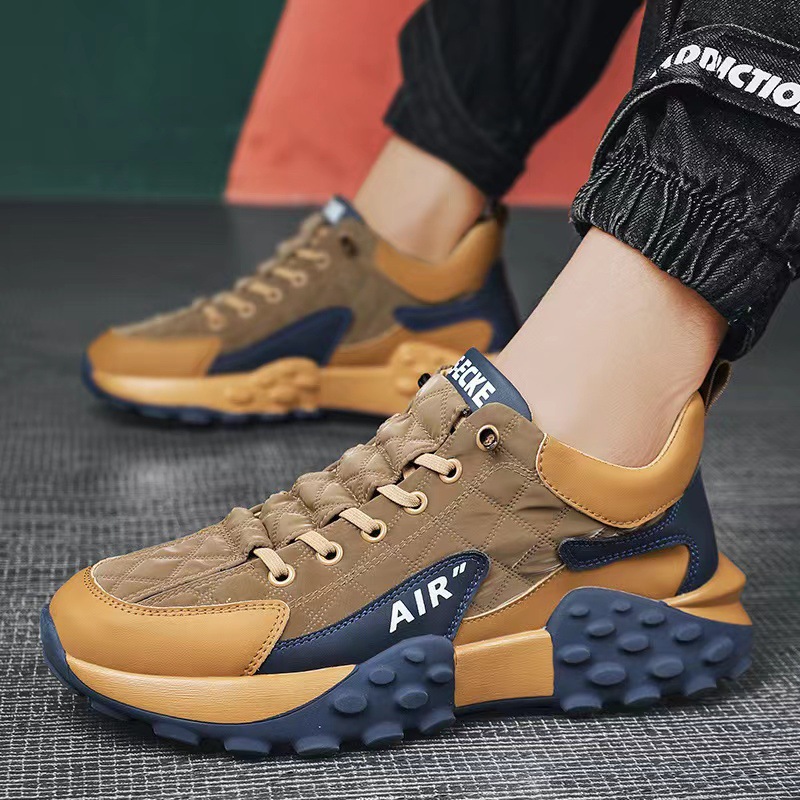 Casual Sports Running Shoes Men's Versatile Thick Bottom Wear-resistant Soft foto 5