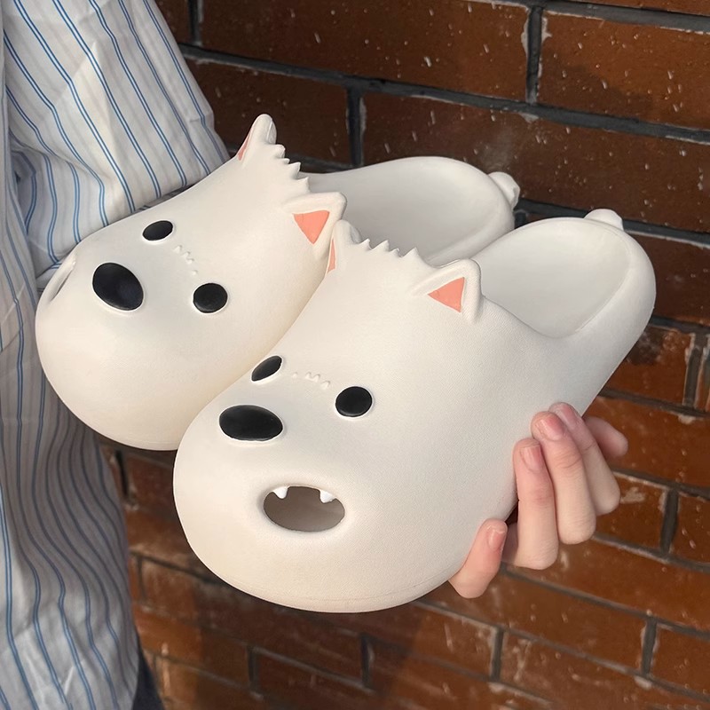 Puppy Slippers Women's Toe Cap Sandals