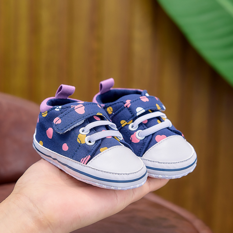 Baby Shoes Casual Canvas Shoes For Babies With Soft Soles foto 3