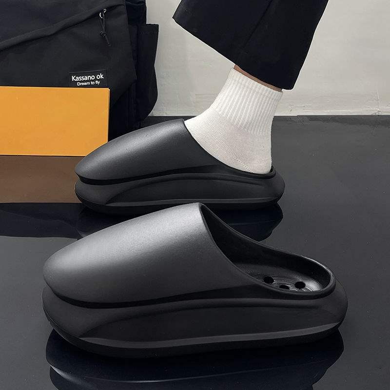 Mens Summer Outdoor Non-Slip Wear-Resistant Beach Sandals Flip-Flops foto 5
