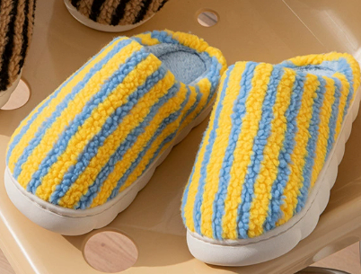 Cotton Slippers Non-slip Warm Platform Cotton Shoes foto 3