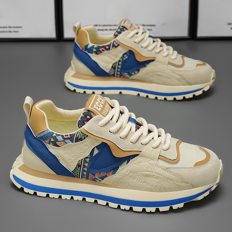 Trendy Casual Versatile Chunky-soled Non-slip Sneakers foto 3