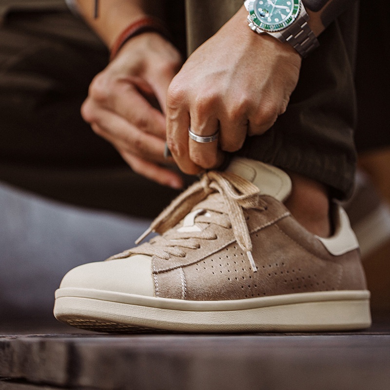 Men's Retro Arrow Trendy Sneakers Low Top foto 5