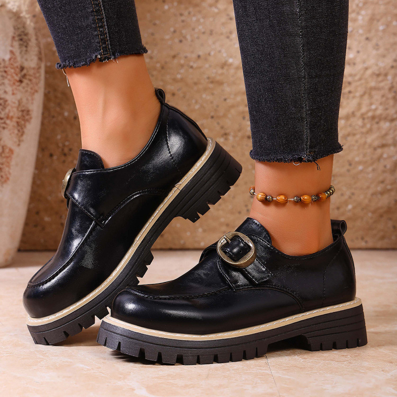 Loafer Thick-soled Single-layer Shoes For Women foto 4
