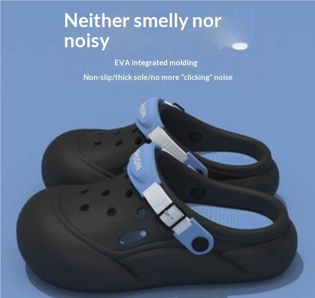 Non-slip Deodorant Thick-soled Mens Outdoor Clog Sandals foto 5