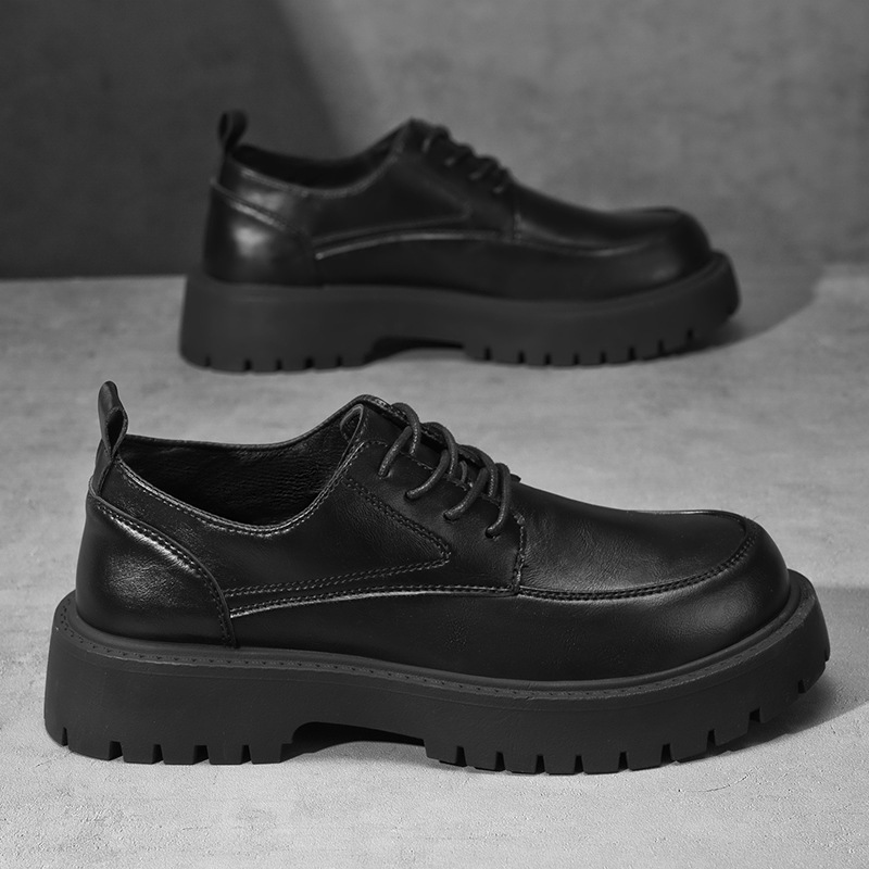 Mens Business Dress Soft Leather Shoes foto 3