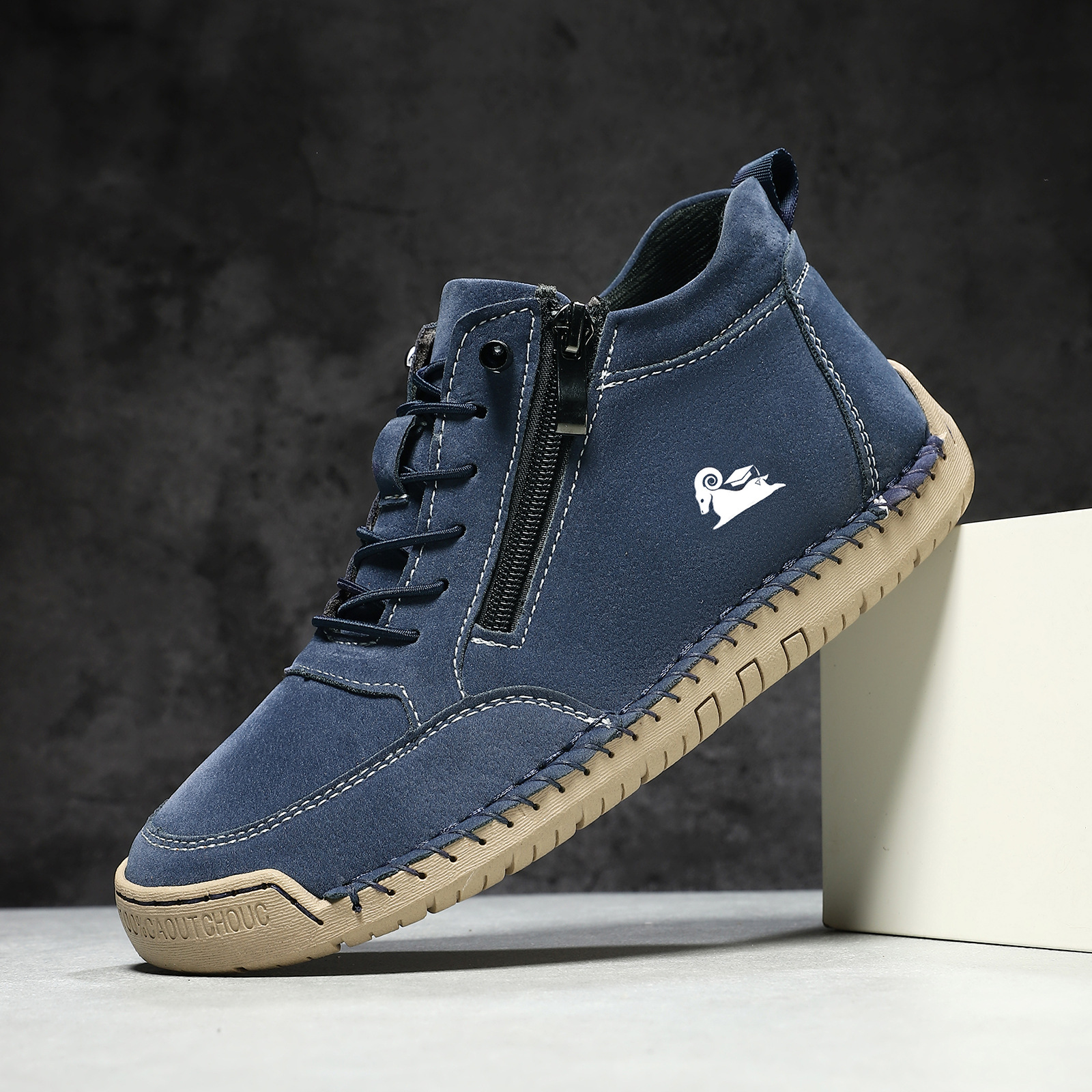 Hand-stitched Womens Shoes Soft Sole Flat Casual foto 5