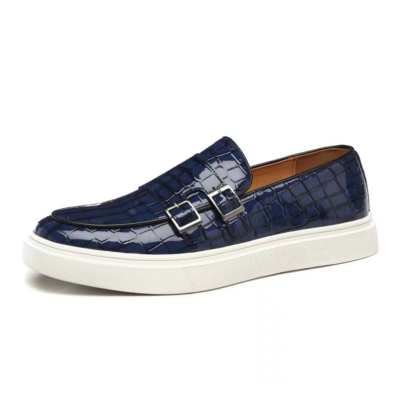 Autumn And Winter Men's Leather Shoes Fashionable Young And Middle-aged Soft Bottom Non-slip foto 4