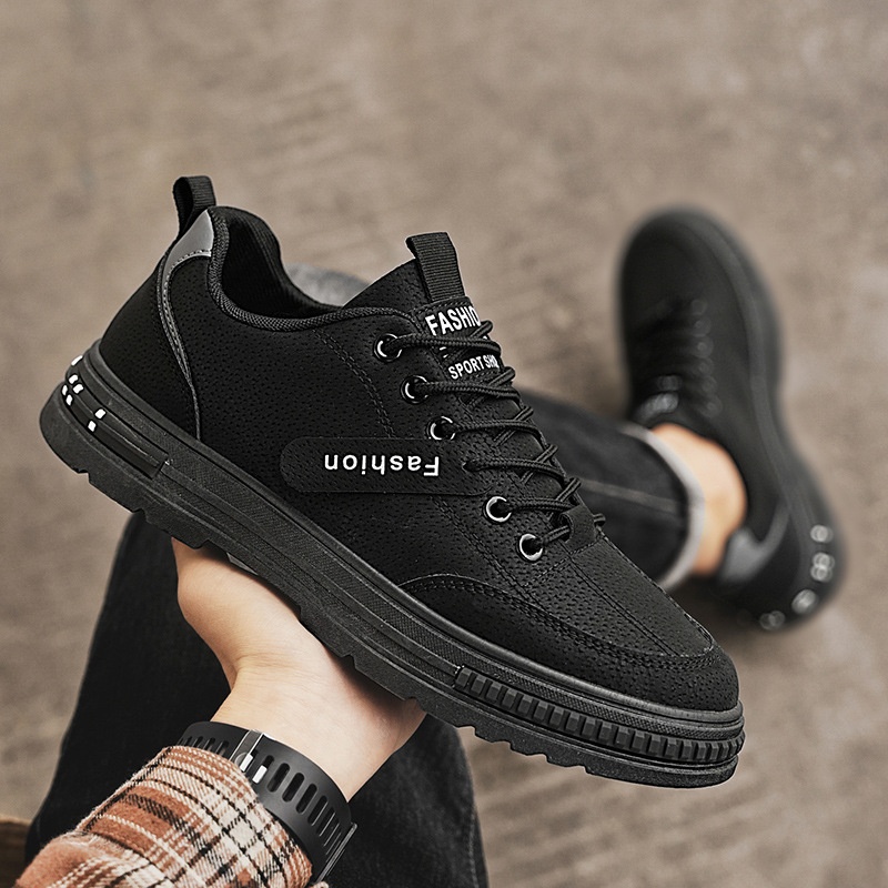 New Autumn Wear-resistant Labor Protection Men's Shoes Non-slip All-matching foto 3
