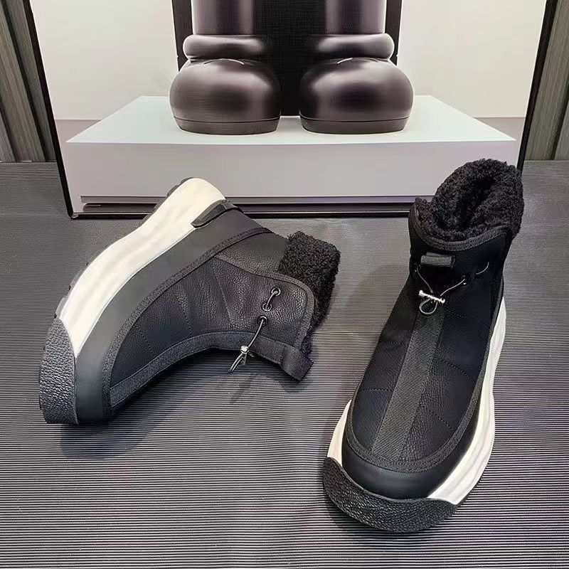 High-top Platform Men's Shoes Genuine Leather foto 4