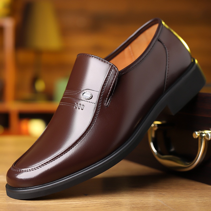 Spring Men's Leather Shoes Plus-size foto 2