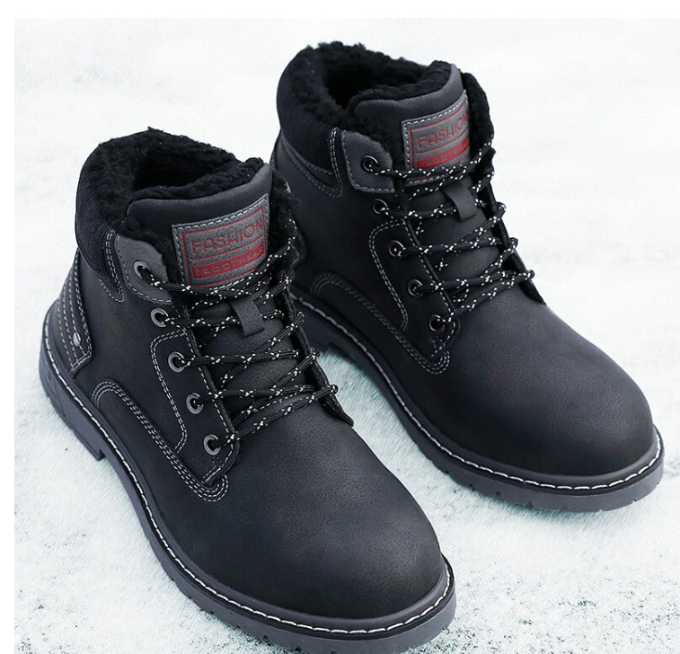 Mens Outdoor Fashion Martin Boots foto 2