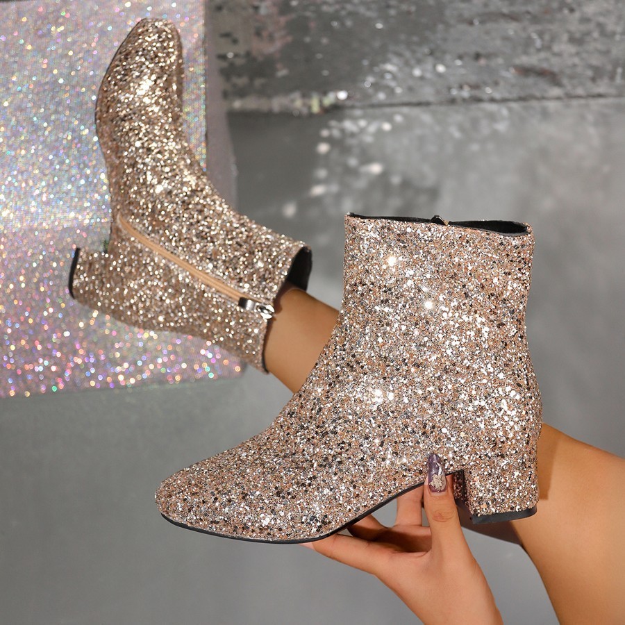 Round Toe Fashion Boots For Women foto 3