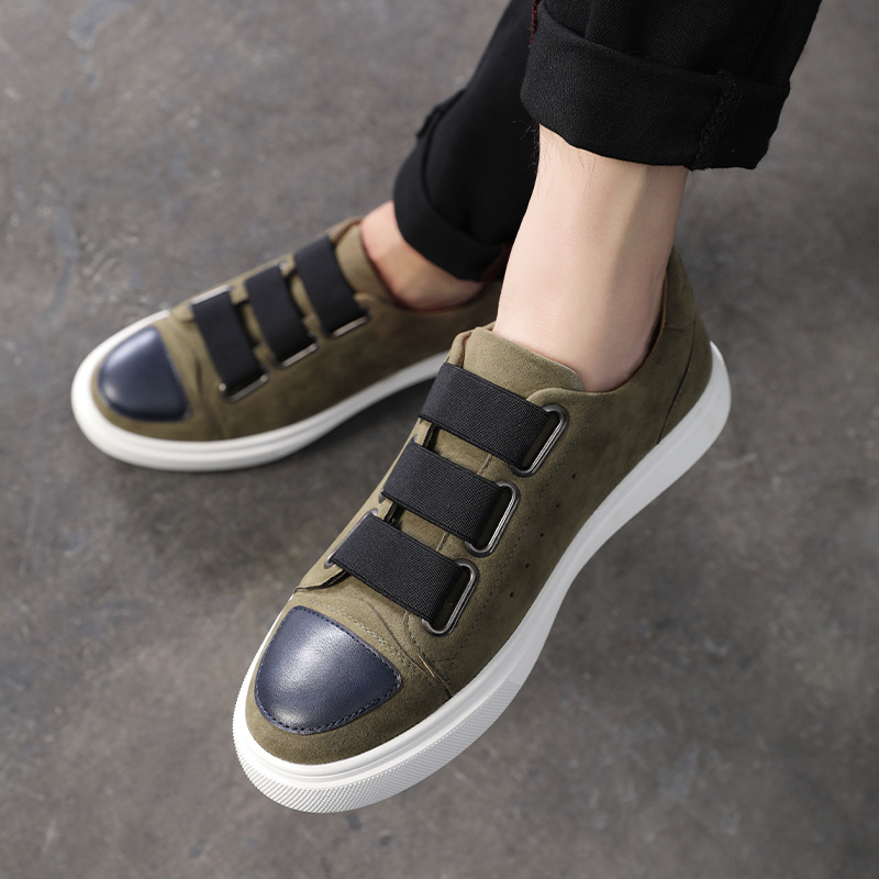 British Wild Slip-on Elastic Band Men's Flat Shoes foto 5