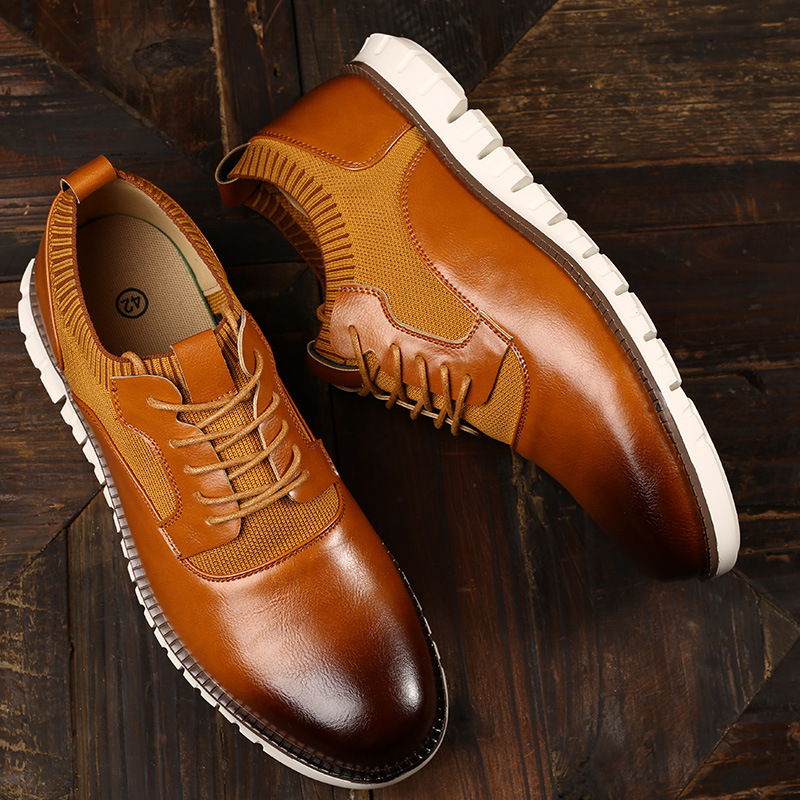 Men's Flying Woven Spring And Summer Casual Shoes foto 4
