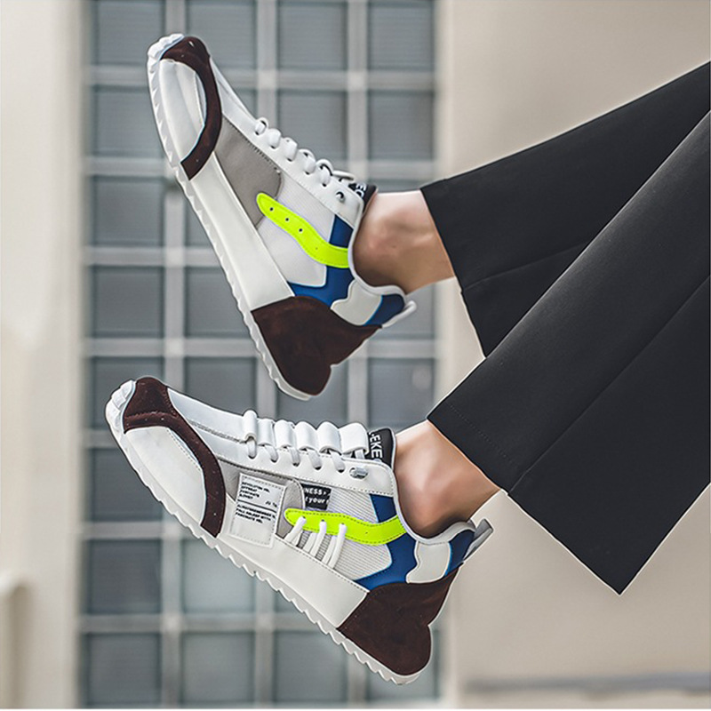 Mesh Breathable All-match Sports Running Platform Height Increasing Casual Old Shoes foto 2
