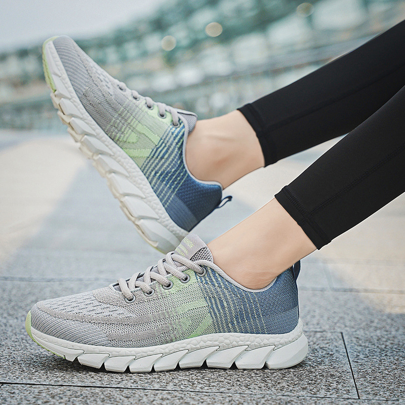 Plus Size Breathable Light Soft Bottom Female Mesh Casual Sneaker foto 5