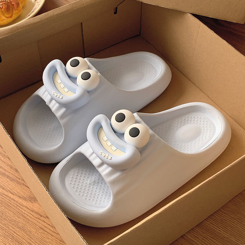 Sausage Mouth Slippers Women's Summer Soft Bottom Couple Household foto 3