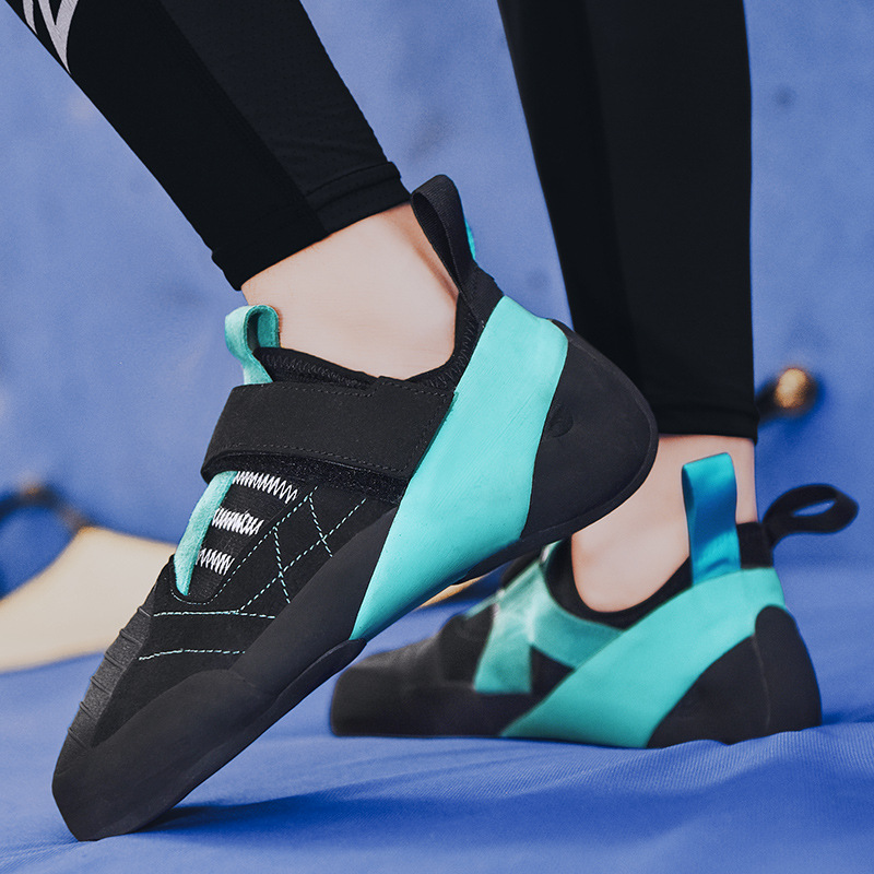 Men's Competitive Lightweight Strong Grip Rock Climbing Training Shoes foto 3