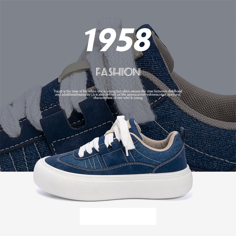 Versatile Raise The Bottom Canvas Shoes For Men foto 5