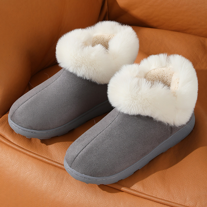 New Bag Heel Winter Home Indoor Platform Warm Couples Cotton Shoes foto 3