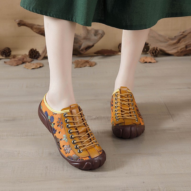 Womens Fashionable Printed Casual And Durable Sneakers foto 3