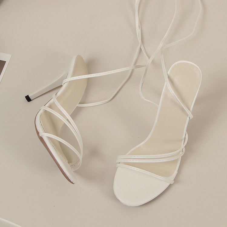 Buckle Open-toe High-heeled Sandals For Women foto 3