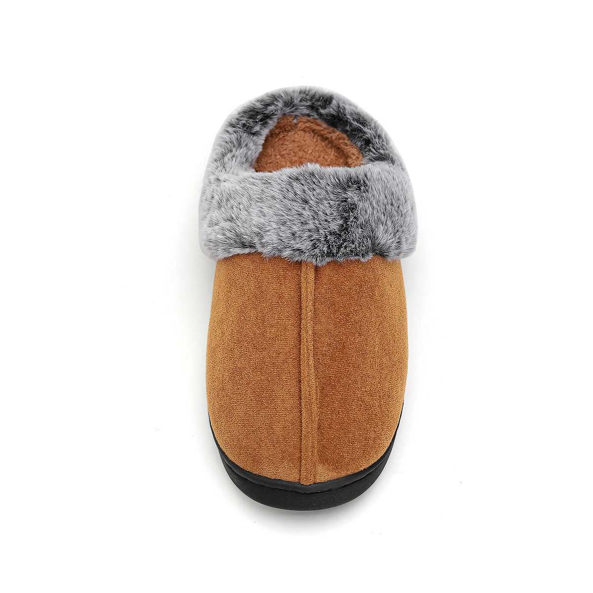 Fleece-lined Warm Cotton Slippers For Home Use foto 2