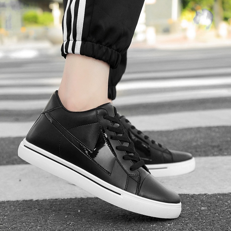 New Skateboard Cowhide Korean Style Height Increasing Insole Men's Shoes foto 5