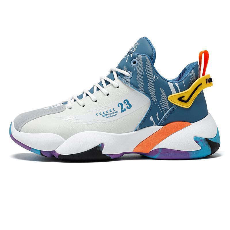 High-top Men's Basketball Running Casual Shoes foto 4