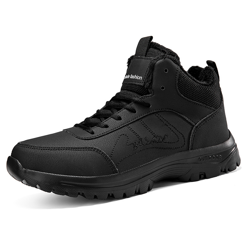 Men's Shoes Large Size Fleece-lined Casual Sports foto 5