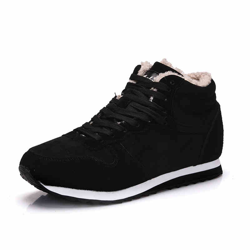 Velvet Non-slip Student Sports Cotton Shoes foto 2